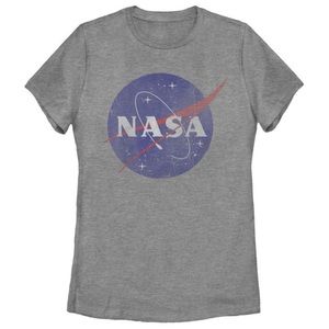 NASA Distressed Gray Fifth Sun Tee T-shirt NWT
